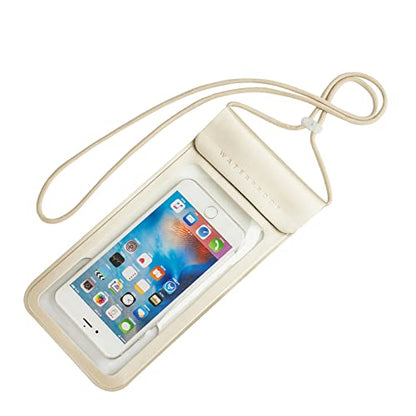 Waterproof Phone Pouch,IPX8 Waterproof Phone Case Bag Holder Dry Pouch for iPhone 13 Pro Max/13 Pro/13/12/12 Pro Max/11/11 Pro Max/Xs Max/XR to 6.9" for Kayaking Swimming Beach(Gold) - color: Gold to 6.9"