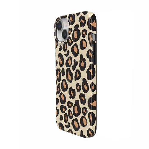 Casely iPhone 14 Plus Case | Into the Wild | Leopard Print | Compatible with MagSafe | Classic Ultra Slim Design - color: Into the Wild | Leopard Print