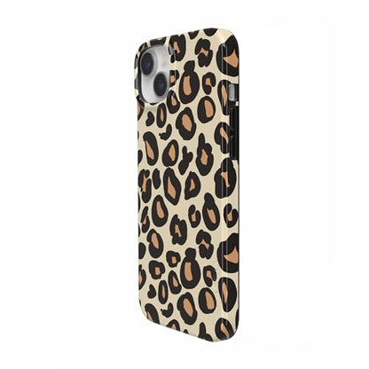 Casely iPhone 14 Plus Case | Into the Wild | Leopard Print | Compatible with MagSafe | Classic Ultra Slim Design - color: Into the Wild | Leopard Print