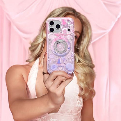 VELVET CAVIAR Compatible with MagSafe Phone Grip - color: Glinda's Bubble