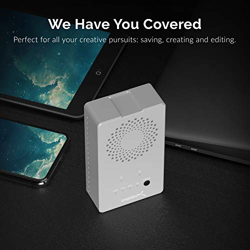 SABRENT Dual-Bay USB-C 10Gbps M.2 NVMe SSD Cloner Dock (EC-SSD2) - color: SILVER