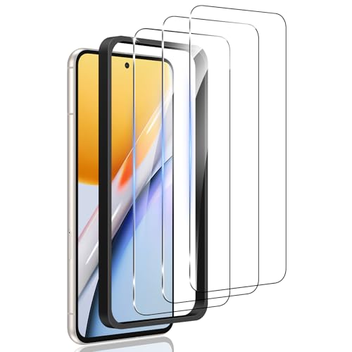3 Pack for Google Pixel 10 Pro XL Screen Protector, Fingerprint Unlocking, 9H Hardness Tempered Glass High Definition Scratch and Shatterproof - size: Pixel 10 Pro XL