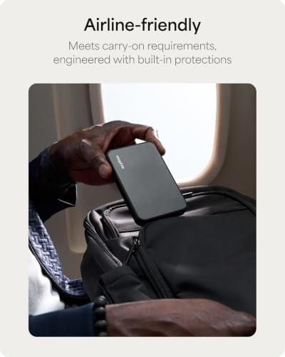 mophie Powerstation Plus mini 5K Portable Charger, Signature Series - size: 5,000mAh