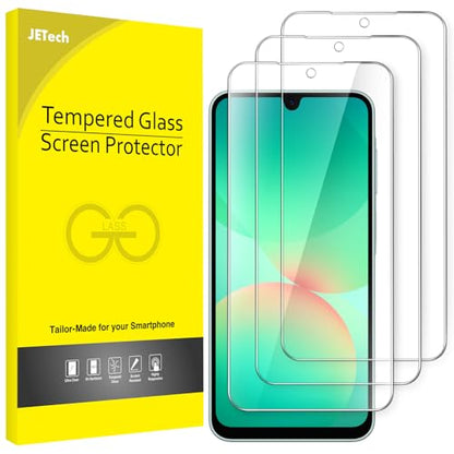 JETech Screen Protector for Samsung Galaxy A26, 3-Pack - size: Galaxy A26