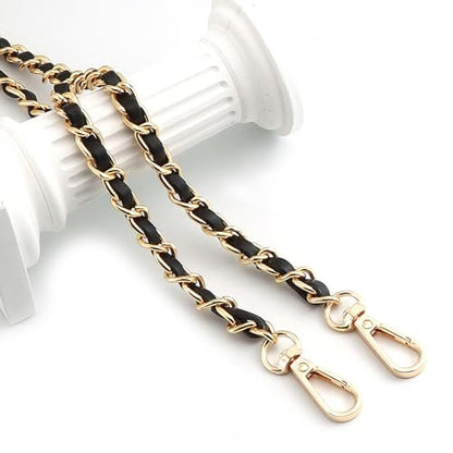 TENOC Universal Metal Phone Wrist Strap/Crossbody Chain - color: C-black