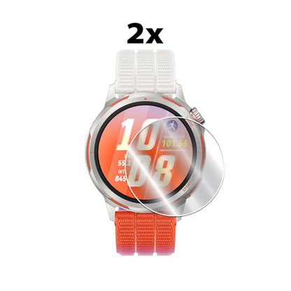 IPG Made for Huawei Watch GT Runner 2 Smartwatch Smart Watch Hydrogel Screen Protector (2 Units) Invisible HD Clear Film Anti Scratch Guard-Smooth/Self-Healing/Bubble Free for GTRunner2 - size: GT Runner 2