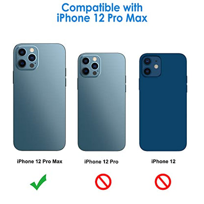 JETech Camera Lens Protector for iPhone 12 Pro Max, 3-Pack - size: iPhone 12 Pro Max