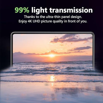 for Red Magic Nova 10.9 inch Screen Protector,9H Hardness, Anti-Scratch, Tempered Glass flim, Case Friendly,Anti-Scratch,(2PACK) - color: Red Magic Nova