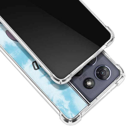Skinit Clear Phone Case Compatible with Moto G Power 5G (2025) - Officially Licensed Disney Lilo and Stitch Stay Weird Design - color: Blue - DISLNS02