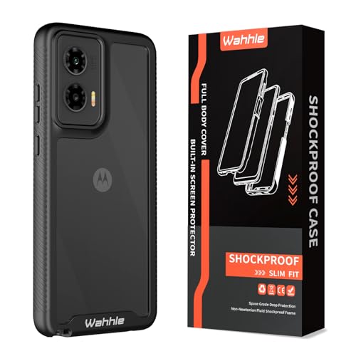 Compatible with Moto G Stylus 5G 2024 Case, Built in Screen Protector Full Body Shockproof Slim Fit Bumper Protective Phone Cover for Motorola G Stylus 5G 2024 Men Women-Black/Clear - size: Moto G Stylus 5G 2024 Case