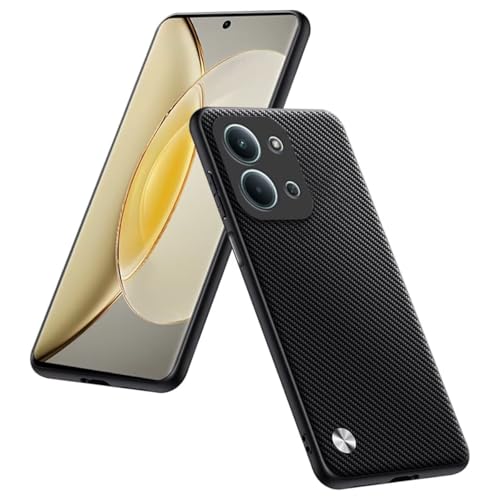 Phone Case Compatible with Smartphone, Compatible with Redmi 15C / Poco C85 (Phone Dimension Size 173.16x81.07x8.2mm) (6.9"), Protective Cover in PU Leather - Kevlar - color: Kevlar, size: Redmi 15C/POCO C85 173.16