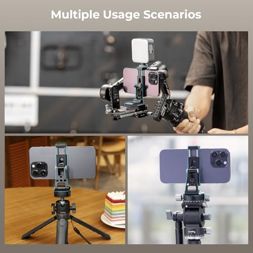 SMALLRIG Metal Phone Tripod Mount with Adapter for Arca-Swiss - 4611 - style: Arca Interface