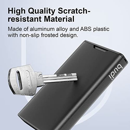 BUDI Pop-up Design Memory Card Case Crush & Shockproof Memory Card Wallet for Micro SD SDXC SDHC TF Cards and 6 SD Cards/Micro SDHC/Micro SDXC TF Card Holder Organizer,Case Storage (mini case) - size: mini case