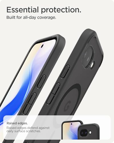 Spigen Ultra Hybrid MagFit for Pixel 10a Case, Frost Black - color: Mag Frost Black, size: Pixel 10a