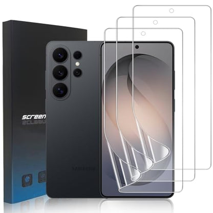 3 Pack Soft TPU Screen Protector for Samsung Galaxy S26 Ultra 6.9 inch - size: Samsung Galaxy S26 Ultra