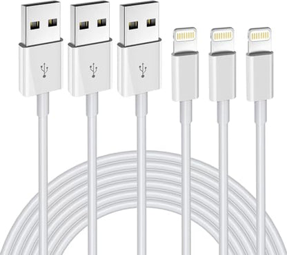 OCEEK iPhone Charger (3Pack 6FT) USB A to Lightning Cable MFi Certified - color: 3Pack 6FT