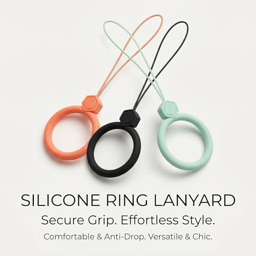 Finger Lanyard Silicone Phone Strap