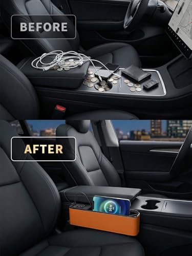 75W Retractable Car Charger with Car Seat Gap Filler,4 in1 Car Charging
