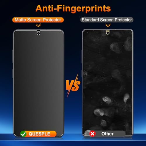 2 Pack for Samsung Galaxy S26 Ultra Anti-Glare Matte Privacy Screen Protector, Smooth and Responsive Touch Flexible EPU Film, [Support Fingerprint Unlock] [Self-Healing] [Not Glass] - size: Samsung Galaxy S26 Ultra