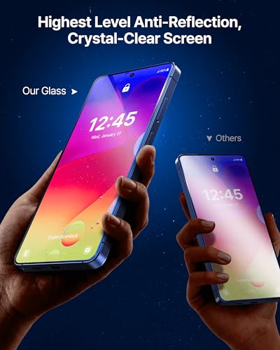 DOME GLASS Whitestone Compatible with Galaxy S26 Ultra, Full Coverage UV Tempered Glass Screen Protector with LOCA Adhesive [2 Pack]