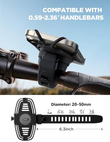 JOYROOM Bike Phone Holder, 2026 Upgrade Phone Mount for Bike Bicycle