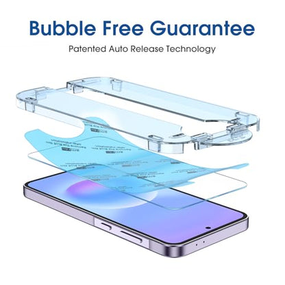 amFilm OneTouch for Samsung Galaxy A57 Screen Protector Tempered Glass - size: A57-6.7”