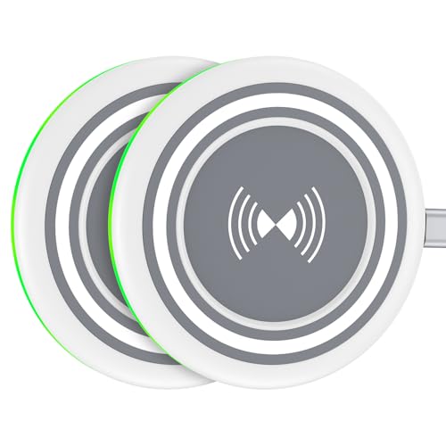 15W Wireless Charger Fast Charging Pad for iPhone 17/Air/16e/16/15 Pro Max, Android Wireless Charger Samsung Charging Station for Galaxy S25 Ultra/S24 FE/S24 Pixel 10/10 Pro/9/9 Pro XL/Fold/8a/8/7 Pro