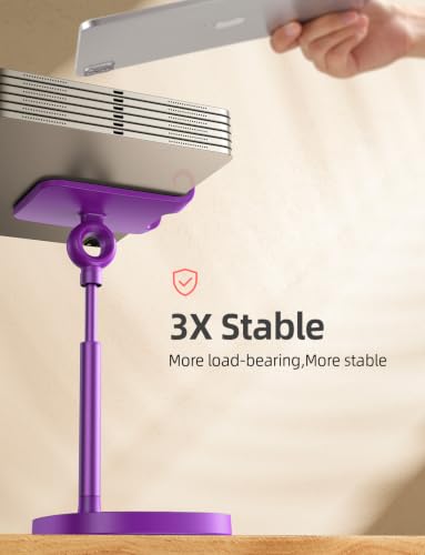 LISEN Cell Phone Stand Phone Holder for Desk, Gaming for Nintendo Switch - color: Dark Purple