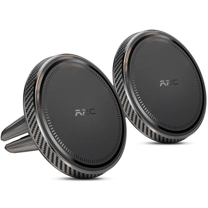 A2C 2 Pack Slim Magnetic Phone Holder for Car, Rental Car Essentials Travel - style: 2-Pack