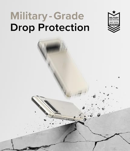 Ringke for Google Pixel 8 Pro Case [Fusion Matte Clear] | Oil & Dirt Resistant, Anti-Fingerprint Technology Prevents Oily Smudges, Frosted Coating Feels Velvety Soft - size: Pixel 8 Pro