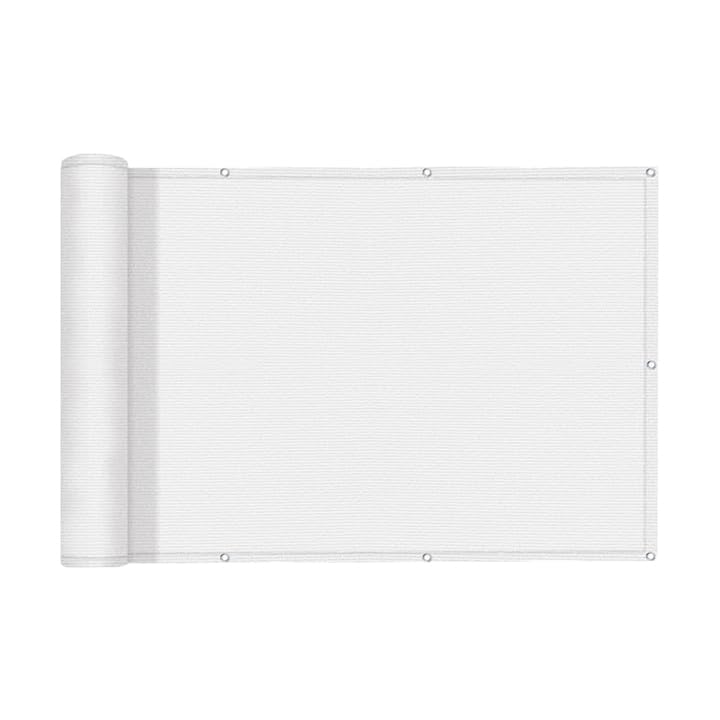 SUNNY GUARD 3' x 10' Balcony Privacy Screen, HDPE Patio Railing Cover Fence - color: White, size: 0 3' x 1 0'