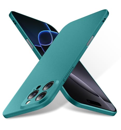 Bastmei for iPhone 16 Pro Case, Minimalist Phone Cases Extremely Light Ultra-Light Slim Camera Protection Hard PC Covers Thin Case for iPhone 16 Pro 6.3" 2024 (Gravel Green) - color: Gravel Green, size: For iPhone 16 Pro (6.3")