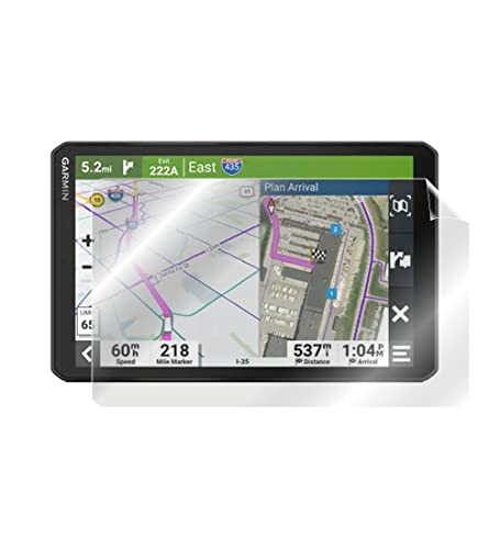 IPG For Garmin dēzl™ OTR820 - OTR810 8 Inch GPS Truck Navigator Screen Protector Invisible Ultra HD Clear Film Anti Scratch Skin Guard - Smooth/Self-Healing/Bubble -Free for otr810 - size: OTR820 - OTR810