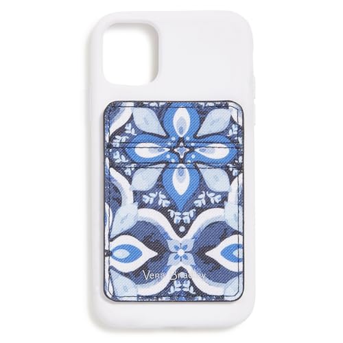 Adhesive Phone Wallet Stick On - color: Raindrop Medallion