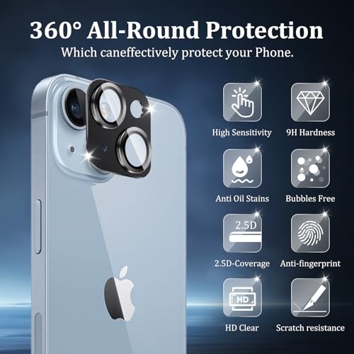 Camera Lens Protector for iPhone 14/14 Plus - size: 14/14 Plus