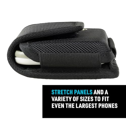 Nite Ize Clip Case Hardshell Universal Rugged Holster - Belt Clip Phone Case for Easy Access - Heavy Duty & Protective - Multi-Purpose - Durable Design - Hardshell Horizontal, XL - size: XL, style: Hardshell Horizontal