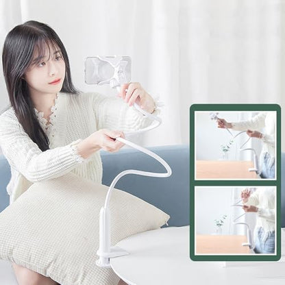 Adjustable Clip Phone Holder Stand for Smartphones and E-Readers