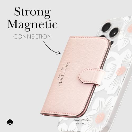 kate spade new york Morgan Magnetic Card Holder/Wallet - Chalk Pink - color: Morgan - Chalk Pink