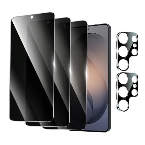 3 Pack Privacy Screen Protector for Samsung Galaxy s26 - color: Black Samsung Galaxy S26
