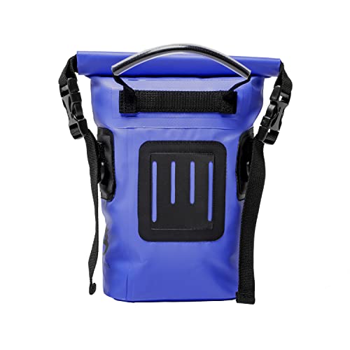 geckobrands Waterproof Phone Tote with 2L Dry Bag and Adjustable Strap – Protect Your Phone and Valuables While on The Go Royal Blue - color: Royal Blue