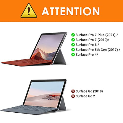MoKo Matte Screen Protector for Surface Pro 7 Plus/7/6/5/4/LTE, Clear - size: 1 Pack