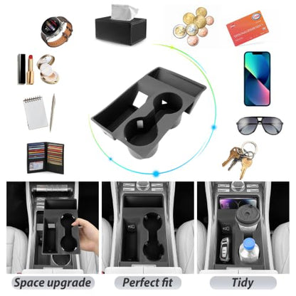 SKTU for 2024-2026 2027 Lincoln Nautilus Cup Holder [Non-Slip, Durable] - color: 2024-2027 Nautilus Cup Holder