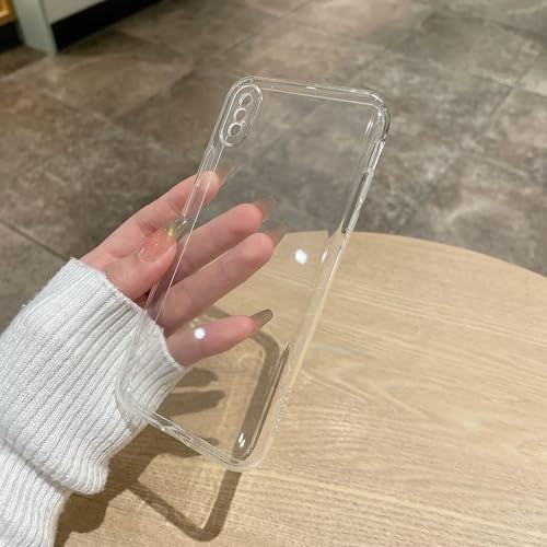 Clear Case for iPhone X case.Soft Phone Cover Slim Light Full Protection Shockproof (Clear, for iPhone X) - size: For iPhone X