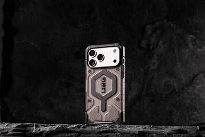 URBAN ARMOR GEAR UAG Designed for iPhone 17 Pro Max Case Pathfinder Clear - Compatible with MagSafe Military Grade Protective Cover, Ash/Black - color: Pathfinder Clear - Ash/Black