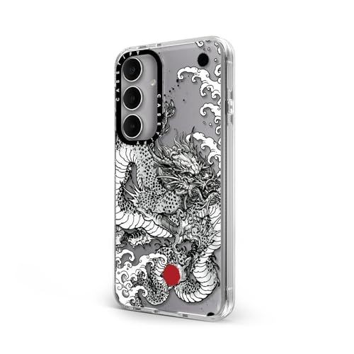 CASETiFY for Galaxy S24+ Case - Impact Clear | Not Yellowing | 6.6 ft. Drop Protection | Power Dragon | Clear - color: Power Dragon by Gabe Shum, size: Galaxy S24+
