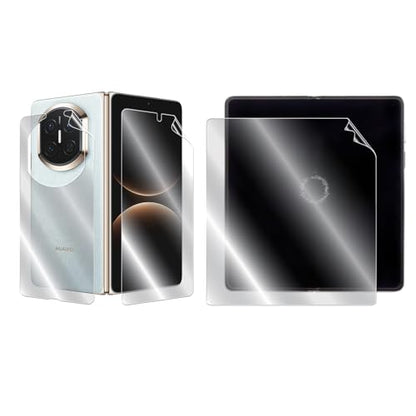 IPG Made for Huawei Mate X7 (Internal - External Display and Back )Hydrogel Protector Invisible Touch Screen Sensitive HD Clear Film Anti Scratch Skin Guard - Smooth / Self-Healing / Bubble -Free for MateX7