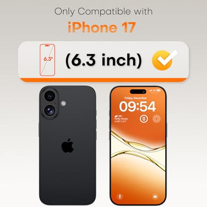 TOCOL for iPhone 17 Screen Protector, Clear - color: Clear