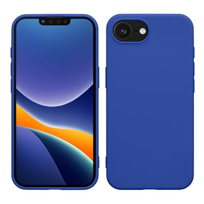 kwmobile Case Compatible with Apple iPhone 17e / iPhone 16e Case - Soft Slim Protective TPU Silicone Cover - Baltic Blue - color: Baltic Blue