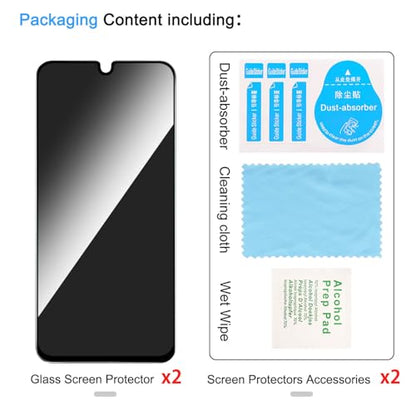2 Pack Privacy Screen Protector for Samsung Galaxy A16 5G