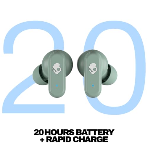 Skullcandy Dime 3 Wireless In-Ear Bluetooth Earbuds - Preppy Sage - color: Preppy Sage